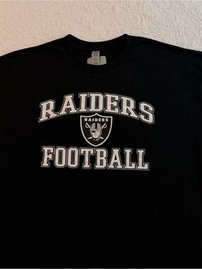 Las Vegas Raiders | Black | NFL Graphic T-Shirt | Men’s Size XL